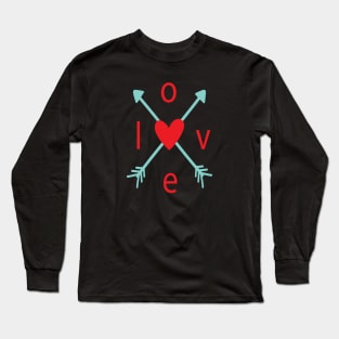 Love Arrow Long Sleeve T-Shirt